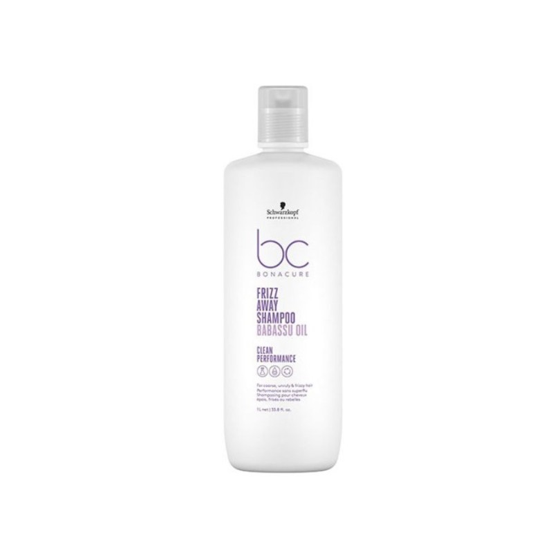 Schwarzkopf bc Clean Champú Antiencrespado Frizz Away 1000 ml