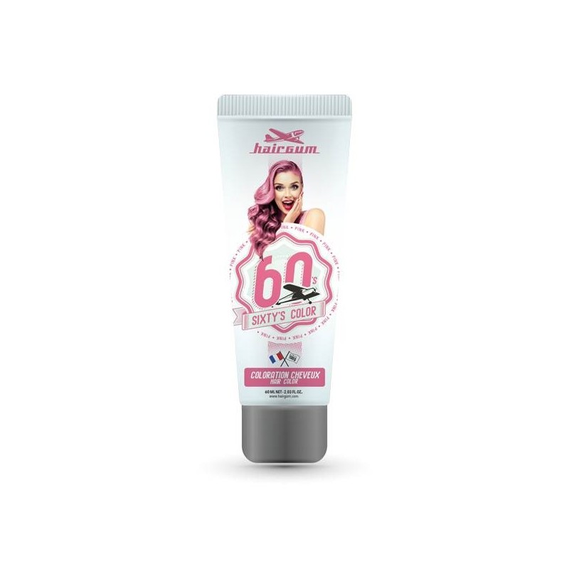 SIXTY'S COLOR MILKY PINK SEMI-PERMANENTE HAIRGUM 60 ML