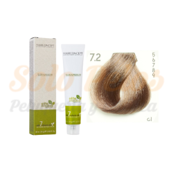 HAIRCONCEPT 7-2 Rubio medio beige ELITE EVOLUTION ORGANIC COLOR (SIN AMONIACO NI PPD) 60 ml