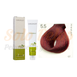 HAIRCONCEPT 5-5 Castaño claro rojizo ELITE EVOLUTION ORGANIC COLOR (SIN AMONIACO NI PPD) 60 ml