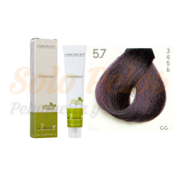 HAIRCONCEPT 5-7 Castaño claro violeta ELITE EVOLUTION ORGANIC COLOR (SIN AMONIACO NI PPD) 60 ml