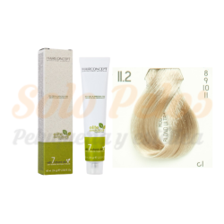 HAIRCONCEPT 11-2 rubio ultra platino beige ELITE EVOLUTION ORGANIC COLOR (SIN AMONIACO NI PPD) 60 ml