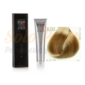 HAIRCONCEPT TINTE DE PELO 8-00 RUBIO CLARO NATURAL FRÍO PICTION XL ION 100 ML