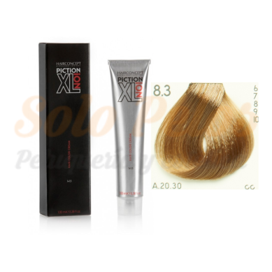 Hairconcept Tinte Piction XL 8-3 Rubio Claro Dorado 100 ml