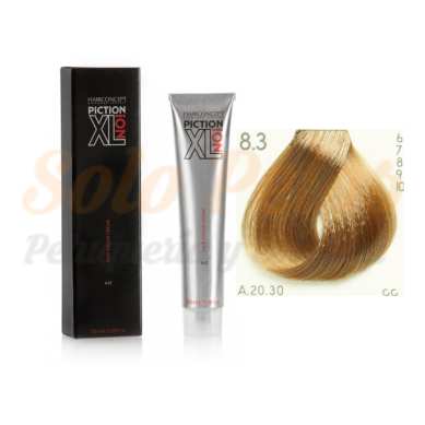 HAIRCONCEPT TINTE DE PELO 8-3 RUBIO CLARO DORADO PICTION XL ION 100 ML