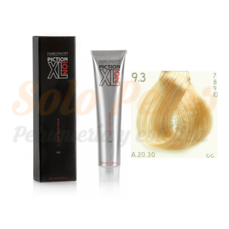 HAIRCONCEPT TINTE DE PELO 9-3 RUBIO EXTRA CLARO DORADO PICTION XL ION 100 ML