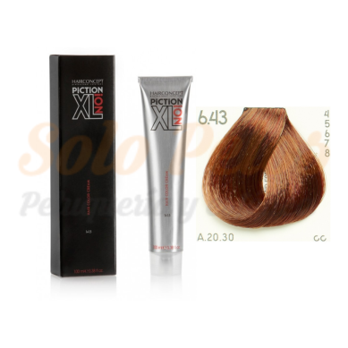Hairconcept Tinte Piction XL 6-43 Rubio Oscuro Cobre Dorado 100 ml