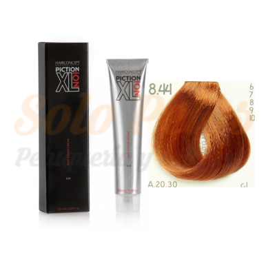 Hairconcept Tinte Piction XL 8-44 Rubio Claro Cobre Intenso 100 ml