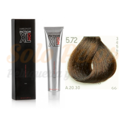 HAIRCONCEPT TINTE DE PELO 5-72 CASTAÑO CLARO MARRÓN FRIO PICTION XL ION 100 ML