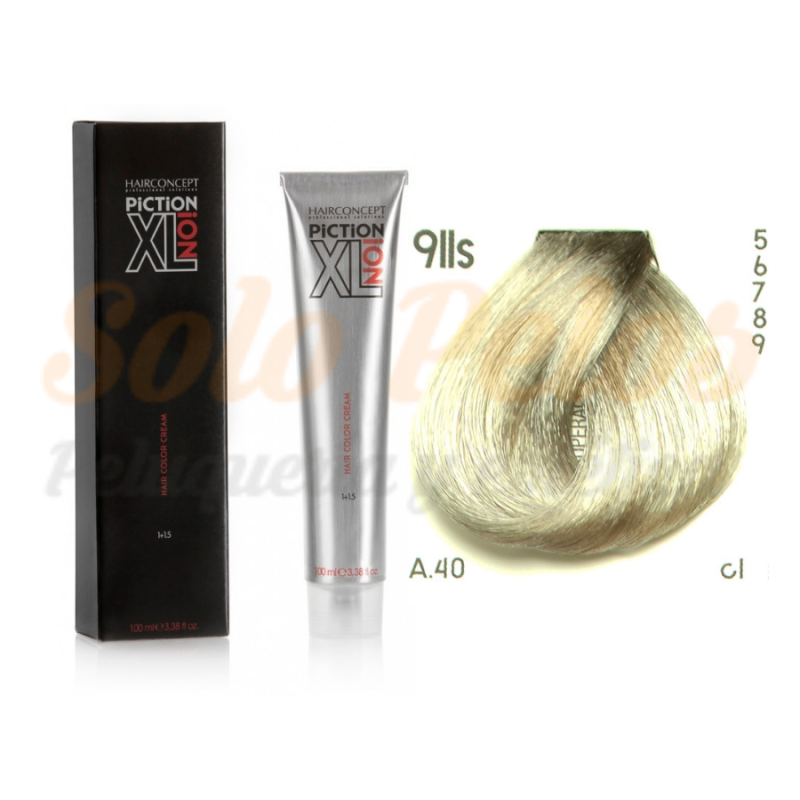 HAIRCONCEPT TINTE DE PELO 911 S SUPERACLARANTE CENIZA PICTION XL ION 100 ML