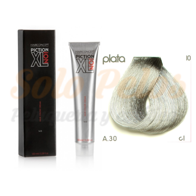 HAIRCONCEPT TINTE DE PELO PLATA PICTION XL ION 100 ML