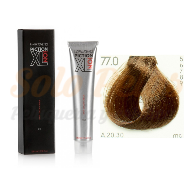 HAIRCONCEPT TINTE DE PELO 77-0 RUBIO NATURAL INTENSO PICTION XL ION 100 ML