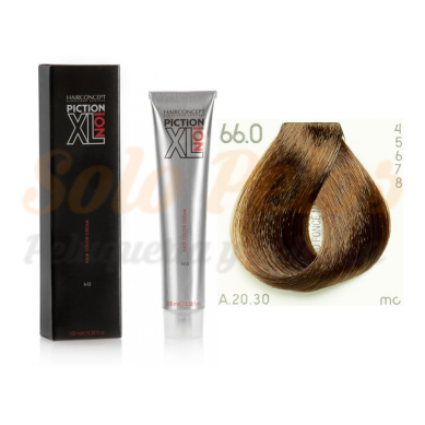 HAIRCONCEPT TINTE DE PELO 66-0 RUBIO OSCURO NATURAL INTENSO PICTION XL ION 100 ML