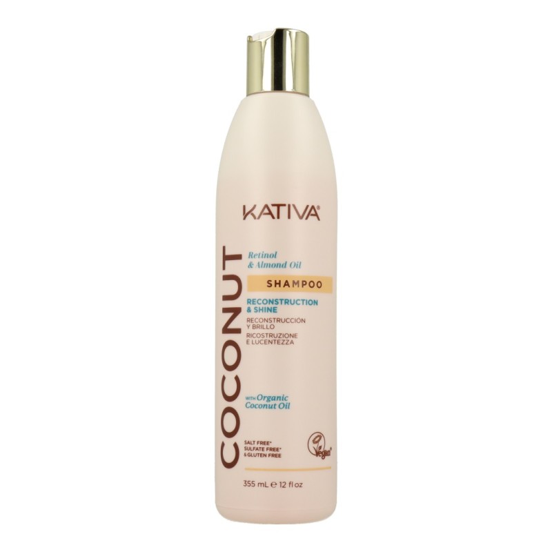 Kativa Coconut Retinol Almond Oil Champú 355ml