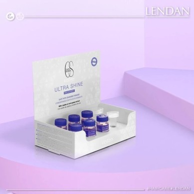 Lendan ULTRA SHINE RECOVERY Ampollas polvo de diamante (6x 10 ml)