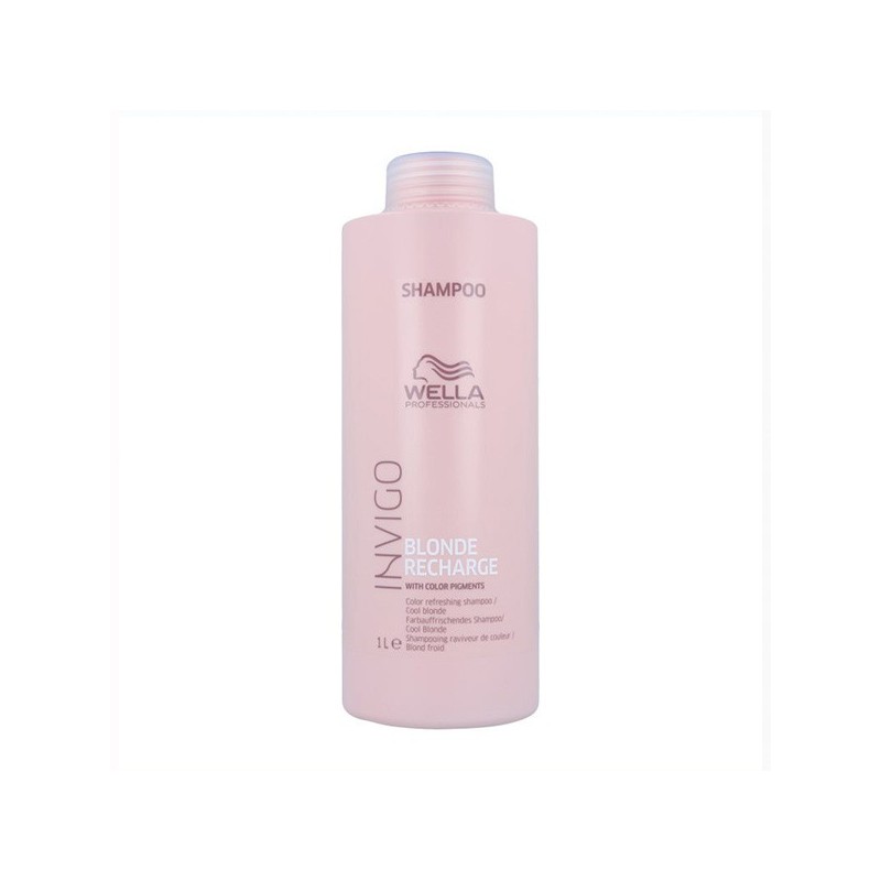 Wella Invigo Blonde Recharge Cool Blond Champú 1000 ml
