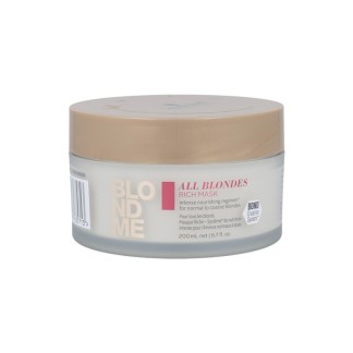 SCHWARZKOPF BLONDME Mascarilla Enriquecida para cabellos Rubios 200 ml