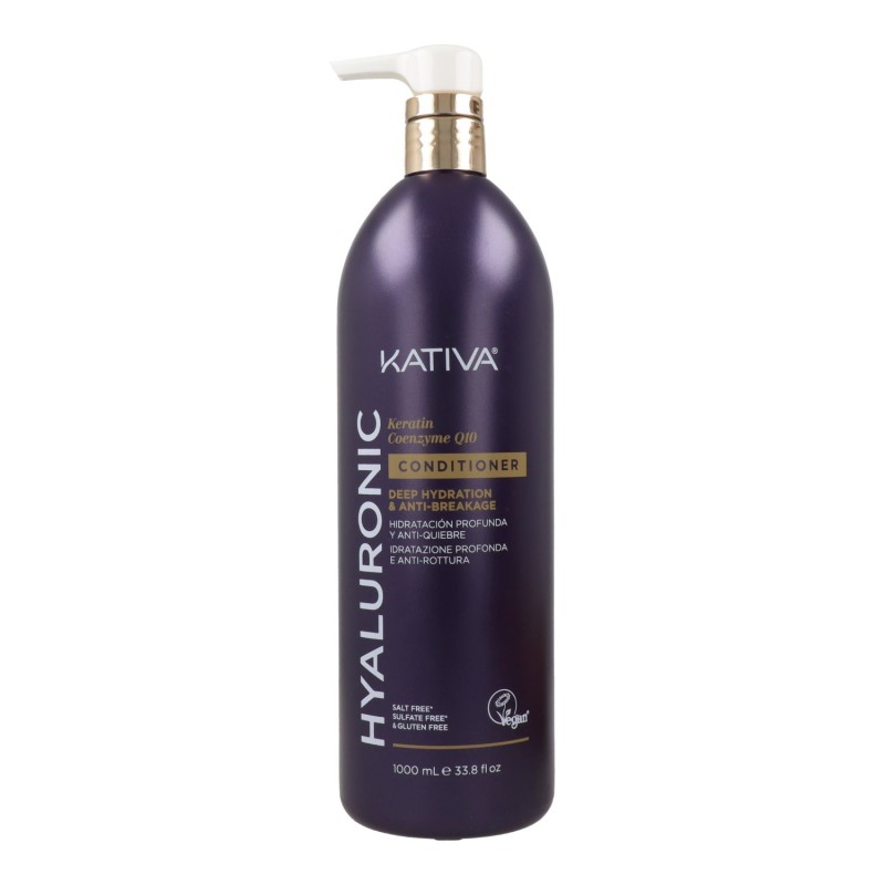 Kativa Hyaluronic Keratin Coenzyme Q10 Acondicionador 1000 ml