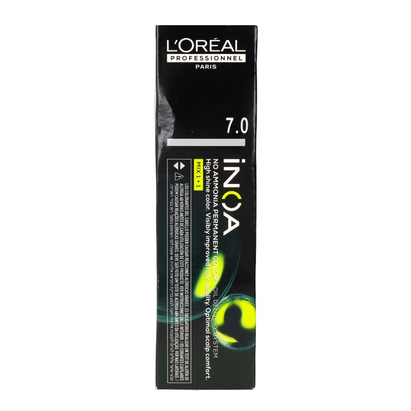 L'oreal Inoa Color 7.0 Rubio Medio 60 ml