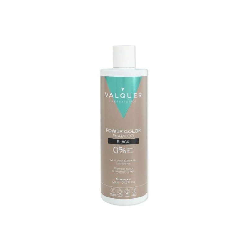 Valquer Power Color Champú Negro 400 ml