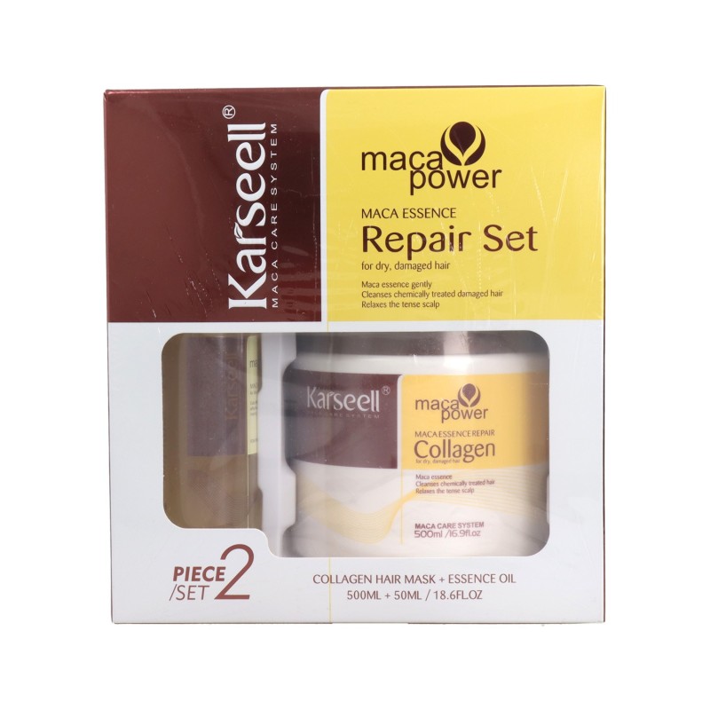 Karseell Repair Pack Collageno Mascarilla+Essence Oil (500 ml + 50 ml)