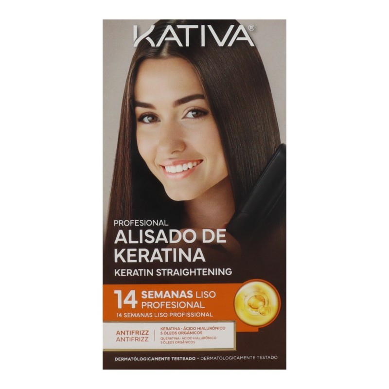 Kativa Kit de Alisado Keratina Profesional