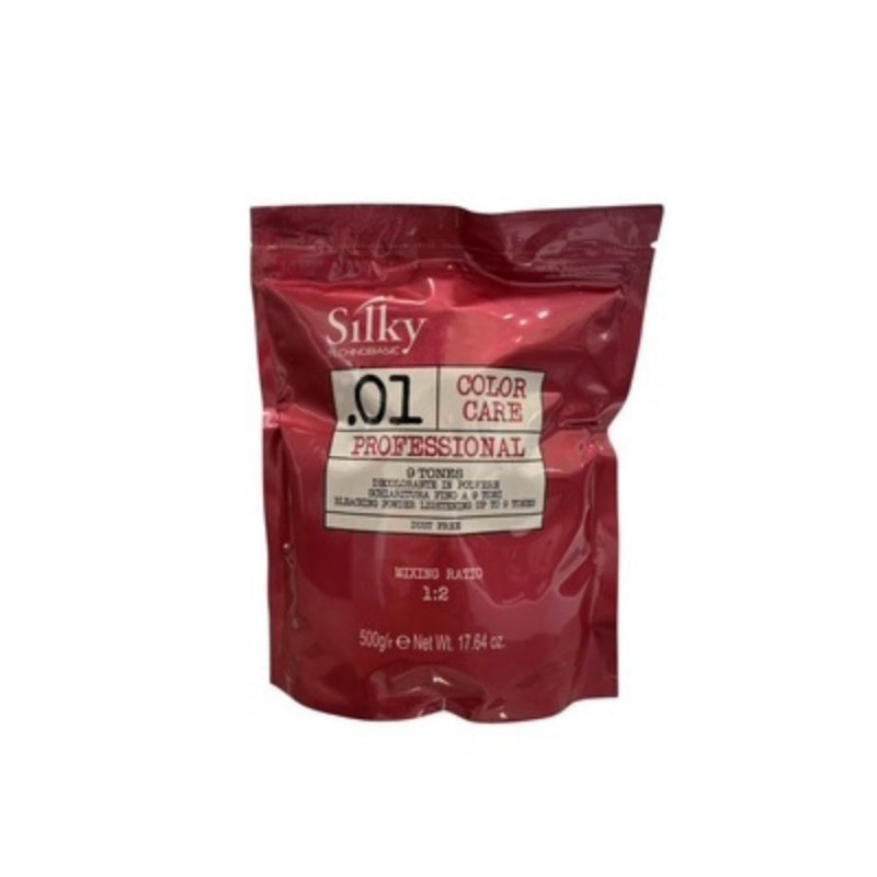 Silky Decoloración en Polvo 9 Tonos 500 gr