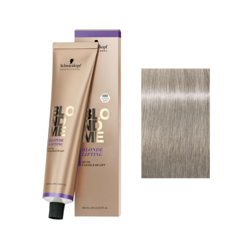 Schwwarzkopf Blondme Aclaración de Rubios Tono Azul Acero 60 ml