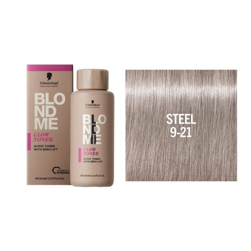 Schwarzkopf Blondme Matizador de Brillo Tono 9-21 Acero 60 ml