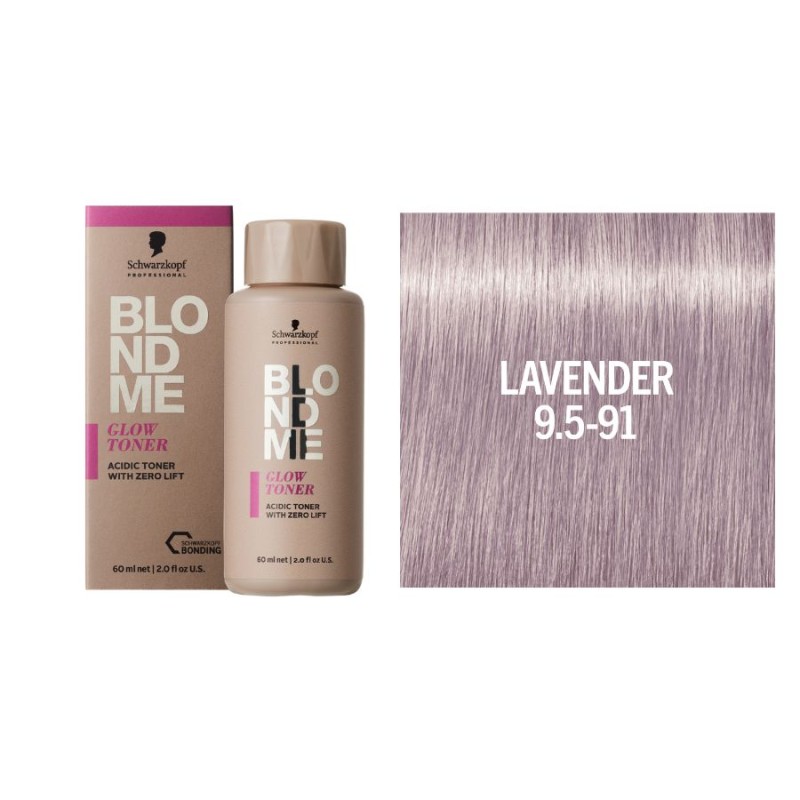 Schwarzkopf Blondme Matizador de Brillo Tono 9,5-91 Lavanda 60 ml