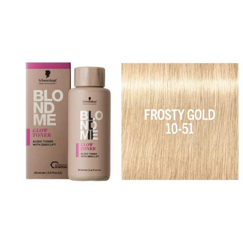 Schwarzkopf Blondme Matizador de Brillo Tono 10-51 Dorado Hielo 60 ml