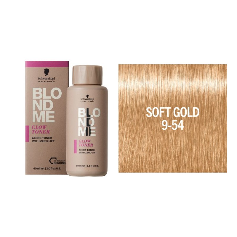 Schwarzkopf Blondme Matizador de Brillo Tono 9-54 Dorado Suave 60 ml