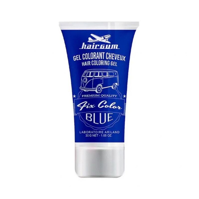 Hairgum Gel Fijador Fix Color Azul 30 g