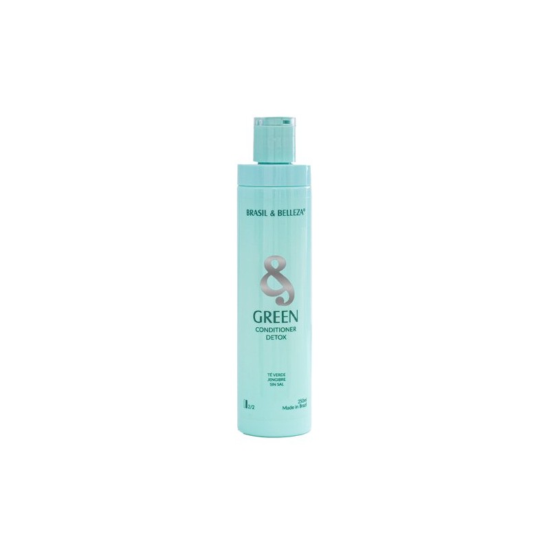 Brasil y Belleza Acondicionador Detox Green Sin Sal 250 ml