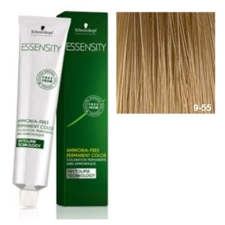 SCHWARZKOPF ESSENSITY TINTE SIN AMONIACO 9-55 RUBIO MUY CLARO DORADO INTENSO + LOCIÓN ACTIVADORA DE REGALO