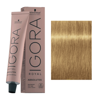 Schwarzkopf Tinte Igora Royal 9-60 Rubio Muy Claro Chocolate Natural ABSOLUTES 60 ml