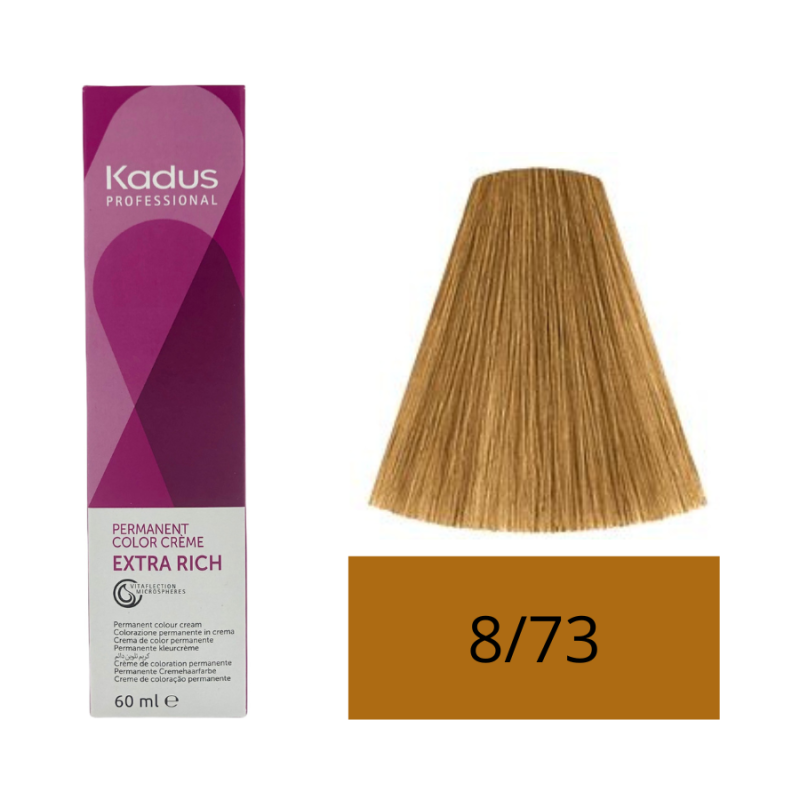 Kadus Tinte 8/73 Rubio Claro Marrón Dorado 60 ml