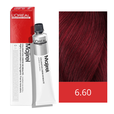 L'Oreal Tinte Majirel 6.60 Rubio Oscuro Rojo Intenso 50 ml