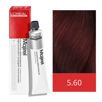 L'Oreal Tinte Majirel 5.60 Castaño Claro Rojizo Intenso 50 ml