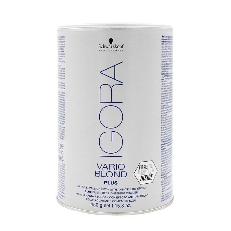 Decoloración IGORA VARIO BLOND PLUS anti-amarillo 450 gr.