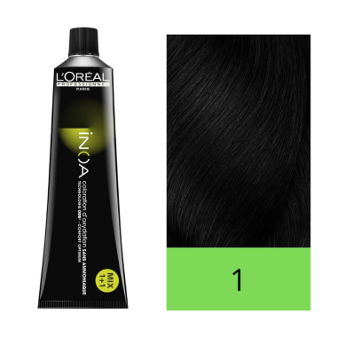 L'OREAL TINTE INOA SIN AMONIACO Nº 1 NEGRO