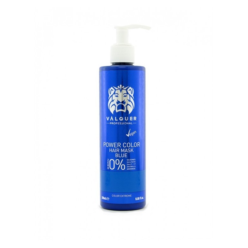 Valquer Power Color Hair Mask Azul 275 ml