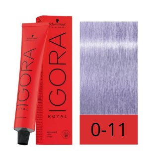 Schwarzkopf Igora Royal 0-11 Tono de Mezcla Argenta 60 ml