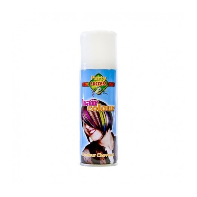 Spray temporal de color blanco para cabello 125 ml