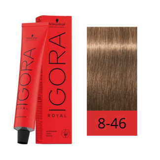 Schwarzkopf Tinte Igora Royal 8-46 Rubio Claro Beige Chocolate 60 ml