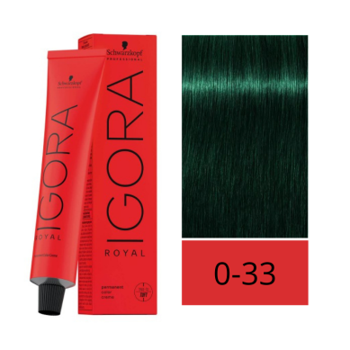 Schwarzkopf Igora Royal 0-33 Concentrado Anti-Rojo 60 ml