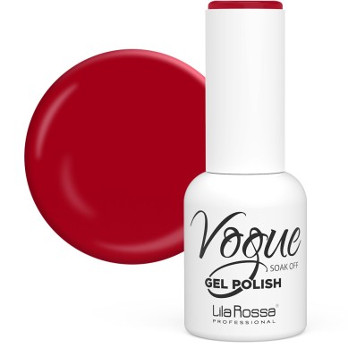 Lila Rossa Vogue Gel Polish Rojo 10 ml
