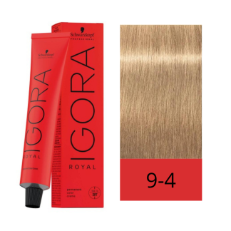 Schwarzkopf Tinte Igora Royal 9-4 Rubio Muy Claro Beige 60 ml