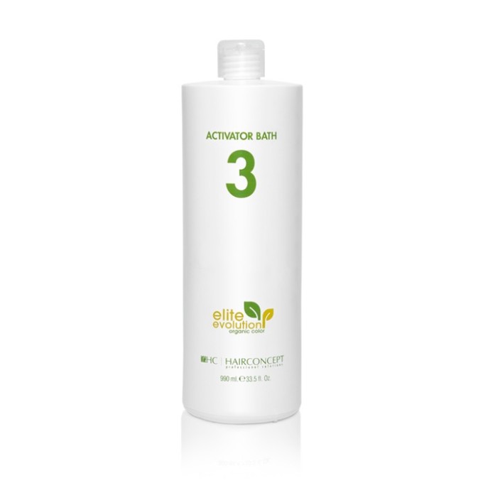 HAIRCONCEPT ELITE EVOLUTION ORGANIC COLOR Nº 3 ACTIVATOR BATH 990 ML