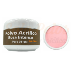 Uñikas Polvo Acrílico Rosa Intenso 35 gr